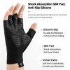 Cycling Gloves ROCKBROS Cycling Gloves Autumn Spring MTB Bike Gloves SBR Pad Half Finger Bicycle Goves Men Women Breathable Shockproof Gloves 230609