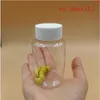 50PCS 15ML 30ML 50ML 80ML 100ML 150ML 200ML Clear Transparent Empty Plastic Pack Bottles Jars Pill Candy Bank good qty Chihf