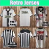 Maglia da calcio Atletico Mineiro 1996 Maglia da calcio a maniche corte bianca retrò da uomo