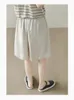 Kvinnors leggings 59-106 cm Elastisk midja / vår sommarkvinnor casual lös all-match japan stil bekväma bomullsbyxor raka byxor