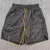 Rhude Shorts Mens Short Beach Mesh Street Sweepants 농구 남자 제한된 수영 무릎 길이 힙합 높은 스포츠 훈련 탄성 허리