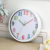Wall Clocks Clock Light-weight Decoration Pendant Digital Bedroom Mute Pointer Colorful Figure