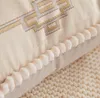 ブランドデザイナークッション/装飾枕の花パターンプリントクッションカバーホームハウスオフィスのソファ椅子のための綿リネン枕カバーの装飾