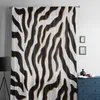 Curtain Zebra Stripes Pattern Sheer Curtains For Living Room Kids Bedroom Tulle Kitchen Window Treatment Drapes