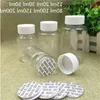 50PCS 15ML 30ML 50ML 80ML 100ML 150ML 200ML Clear Transparent Empty Plastic Pack Bottles Jars Pill Candy Bank good qty Chihf