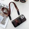 Crossbody Beautiful Card Designer Chace Coney для Samsung Galaxy S10 S20 S21 S22 Примечание 10 20 21 22 плюс Ultra Sangbag Brown Flower Retro Cover Cover Cover