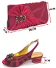 Dress Shoes Doershow Fashion Italian With Matching Bags African Women And Set For Prom Party Summer HSD1-13