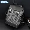 Borsa a tracolla da uomo all'ingrosso in fabbrica leggera borsa da lavoro in pelle resistente all'usura borsa da computer moda sport fitness zaino plaid per il tempo libero