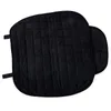 Housses de siège de voiture Universal Black Protector Cover Chair Warm Pad Mat Peluche Anti-Skid Cushion