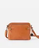 Sacs de soirée Trois couches Crossbody Messenger Bag Ladies Zip Satchel Pu Leather Shoulder Purse Handbag Womens Wallet