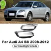 New Car Faro Paralume Speciale Trasparente PC Paralume Borsette Copertura Per Audi A4 A4L B8 2009 2010 2011 2012 Accessori