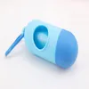 Pet supplies Dog Poop Bag Scoop Leash Dispenser with Hook Mini Dog Poop Bag Box Wholesale free shipping DHL Qrgms