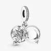 925 Sterling Silver för Pandora Charms Autentic Bead Diy Pendant Women Armband Pärlor Kvinnor DIY -smycken Bästa gåva någonsin