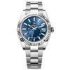 Trusty Watch Mens Watch Sky 42 -мм автоматические 2813 Движение часов с нержавеющей сталь