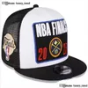 West Champion Hat 2023-24 Denver''nugget''ball Caps Unisex Fashion Cotton Baseball Cap Snapback Hats Gorras broderi Spring''cap grossist