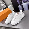 Luxury Casual Shoes Men's and Women's Travel Leather Lace Up Sneakers 100% Cowhide Fashion Women's Graphic Designer Running Training Shoes Alphabet 35-45
