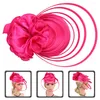 Bandanas Wedding HEDpiece Bride Hat Decor uroczy fascynator opasek na głowę Fascynatory Abs Tea Party Włosy