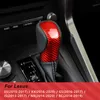 Nytt Real Carbon Fiber Gear Head Decorative Shell Shift Knob Trim Cover för Lexus Rx är ES NX RC RX200T RX350 RX400H IS250 IS300