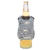 Military Mini Tactical Premium Beer Cover Koozie Molle Vest Beverage Cooler Drinkware Handle Inventory Wholesale