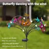 Solar Garden Firefly Lights LED Swaying Fireflies Decor For Yard Patio Walkway Outdoor Bee Lawn Lamp Butterfly Light Decoration