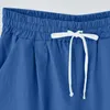 Kobiety damskie luźne oddychające oddychające walizki Summer Curly's Women's Shorts Elastyczne koronkowe górne kieszenie piżamowe panamy Pantalones Cortos 2023 P230606