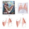 Gratis DHL Latex ELF Ears Diy Halloween Party Decoration Anime Fairy Angel Vampire Ear Costumes High Simulation Soft False Dress Up Cosplay Decor