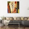 Współczesny abstrakcyjny obraz olejny na płótnie Forever Artwork Vibrant Art for Home Decor