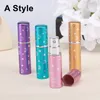 5ml Mini portatile riutilizzabile Profumo atomizzatore Favore di partito Flacone spray colorato Bottiglie di profumo vuote Contenitore per il trucco per i viaggiatori