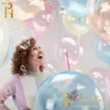 Party-Dekoration, 20 Zoll, bunte transparente Blasenballons, kristallklarer Ballon, Geburtstag, Hochzeit, Dekorationen, Lieferungen