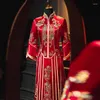 Etnik Giyim Çin tarzı payetler püsküller gelinlik