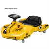 Niños 12V Dual Drive Coches eléctricos Vehículos para niños Kart recargable Adultos pueden montar en carreras al aire libre Regalo del día de los niños