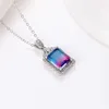 Pendant Necklaces Modern Bridal Wedding Necklace with AAA Cubic Zirconia Brilliant Accessories for Women Anniversary Gift Trendy Jewelry R230612