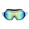 Дайвинговые маски для плавания моды с большими рамами плавательные очки для взрослых Высококачественные HD -бокалы для плавания.