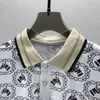 2メンズポロスTシャツファッション刺繍半袖トップターンダウンカラーティーカジュアルポロシャツM-3XL＃132