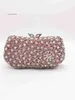 Totes XIYUAN Crystal Clutches Diamond Chain Evening Bag Wedding Party Rhinestones Clutch Bag Purse Evening Bags Female Bridal Handbags