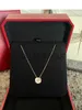 Pendant Necklaces designer necklace love necklaces fashion Lucky Talisman Necklace 18K Gold necklace Valentine's Day Gift J230612