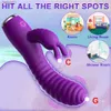 AAV G-spot Estimulación del clítoris Vibrador de conejo para un consolador potente con 10 Función de calentamiento por vibración Juguete sexual para adultos para mujeres L230518