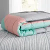 Conjuntos de cama Mainstays cinza e azul-petróleo geométrico 8 peças cama em uma bolsa conjunto de edredom com lençóis completo Z0612