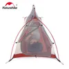 Tents and Shelters Upgraded Cloud Up 2 Ultralight Tent Free Standing 20D Fabric Camping Tents For 2 Person With free Mat NH17T001-T 230609