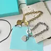 Colliers de pendentif concepteurs pour femmes t Letter Love Love Pendants Colliers Bracelet Chains For Men VEUILLE