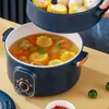 1 st elektrisk matlagning av kruka Multifunktionella hushållens sovsal Matlagningsnudel Small Electric Pot Electric Wok ångande matlagning Integrerad potten Electric Hot Pot