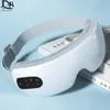 Eye Massager Smart USB Rechargeable Électrique Eye Massager Pression D'air Compresser Lunettes De Massage Pliable Bluetooth Musique Yeux Massage Voiture 230609