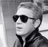 AOZE lujo clásico Vintage piloto Steve estilo polarizado gafas de sol hombres conducción marca diseño gafas de Sol Oculos De Sol 649 L230523