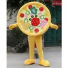 Performans Lezzetli Pizza Maskot Kostümleri Karikatür Yetişkin Hayvan Teması için Fantezi Takım Maskote Karnaval Kostüm Cadılar Bayramı Süslü Elbise