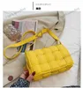 Designer Cassette B Mini Woven Crossbody Bag V Fashion Womens Woven Bag Tofu Block Small Square Bag
