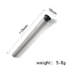 Plast King Size Doob Tube Conical Tube 115mm Cigarettrökning Förvaring Tätning Container Piller Case Rolled Cone For Rolling Paper Cigarett