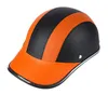 Motorcykelhjälmar Hjälm för kvinnors baseballmössa Stil Halv Face Electric Bike Scooter Anti-UV Safety Hard Hat