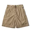 Pantaloncini da uomo NON STOCK 1941 Pattern UK Army Khaki Drill Combat KD Shorts Gurkha Pleated 230612