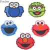 Prajna Anime Sesame Street accessoire Patch COOKIE MONSTER ELMO BIG BIRD Patchs de repassage de dessin animé Patchs brodés pour enfants Cloth239Z