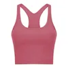 Canotte da donna per yoga Reggiseno Allenamento Fitness Camicie Canotta sexy Quick Dry Traspirante Top da palestra Short T Slim fit Intimo sportivo antiurto